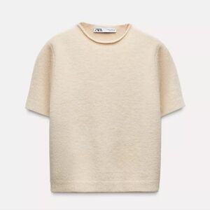 Zara Cream Men's Sweater